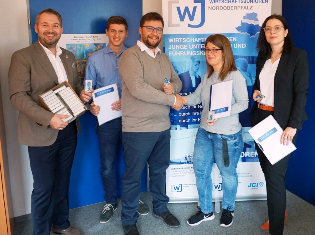 Sichere Bewerbungen: Wirtschaftsjunioren unterstützen Stadtjugendring