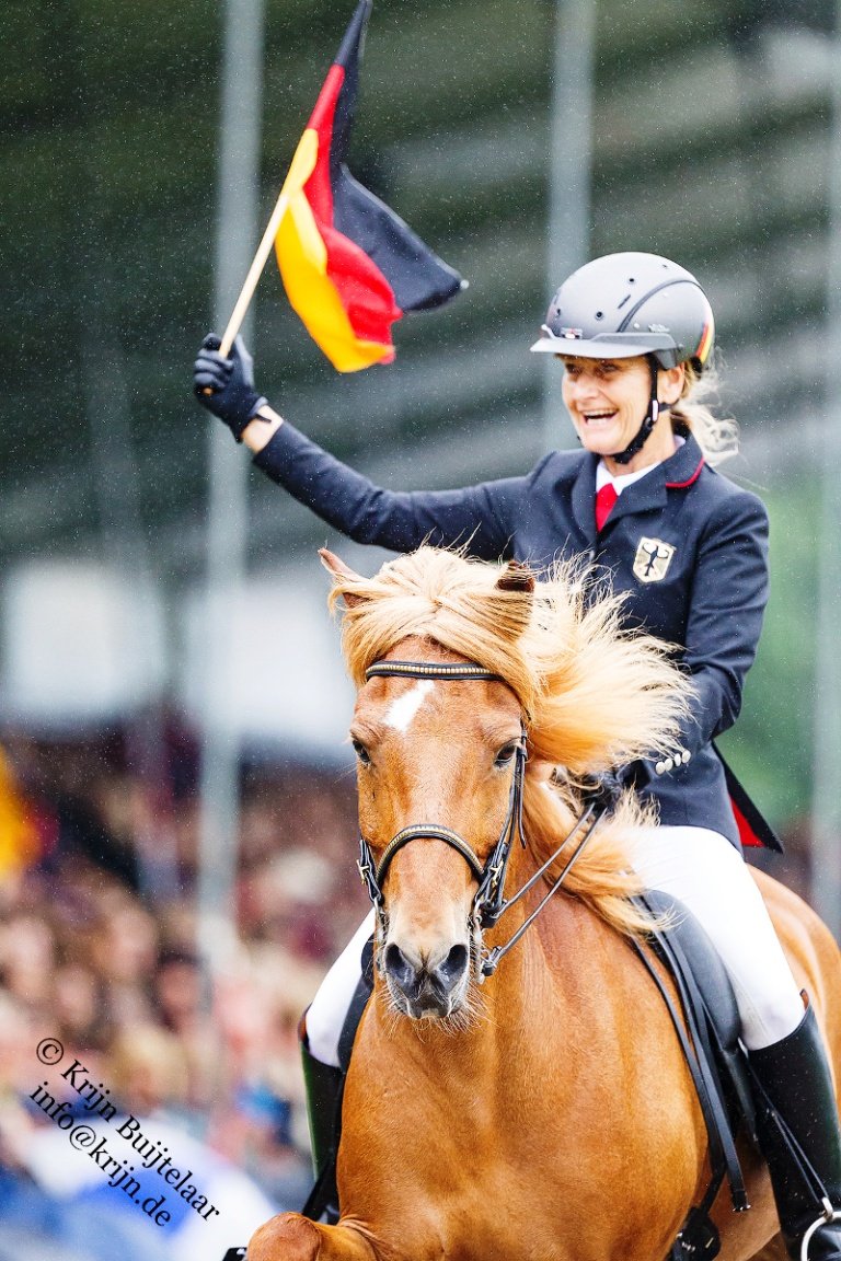 Islandpferde-WM: Irene Reber aus Wurz wird Vize-Weltmeisterin