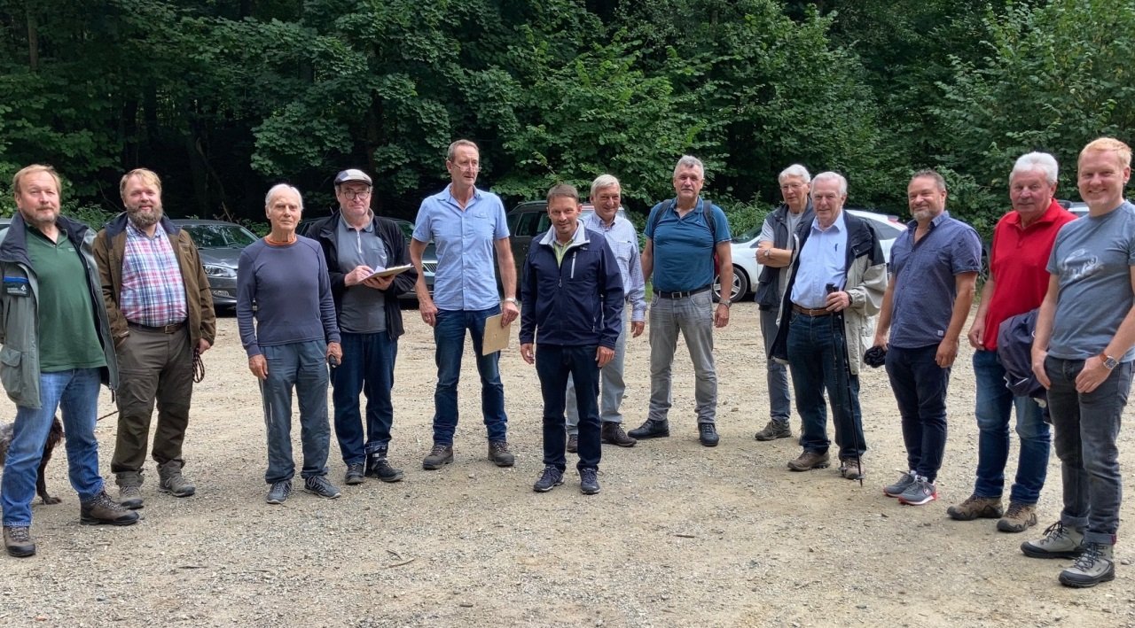 Mit Wolfgang Winter durch Weidens Wald