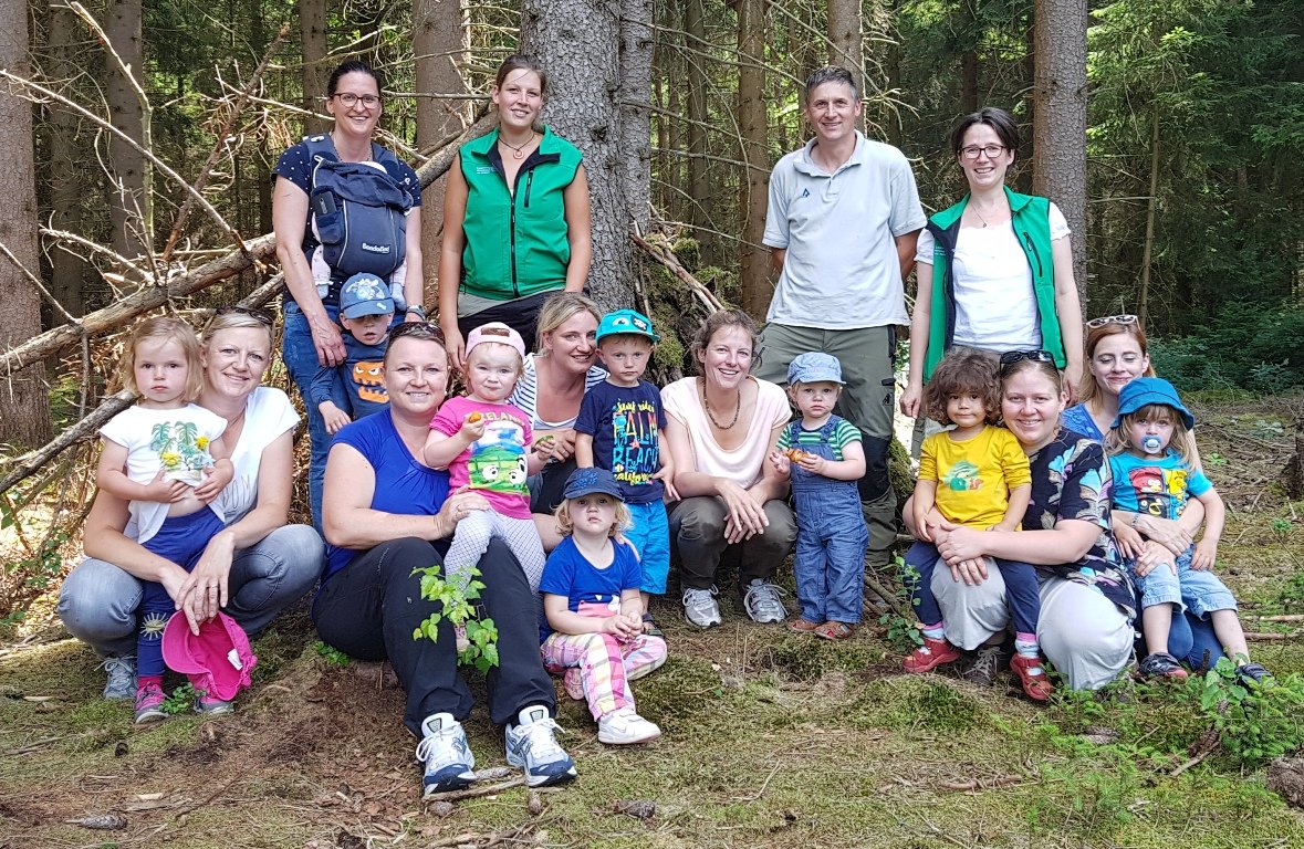 Waldspielgruppe Eschenbach weckt Begeisterung für den Wald