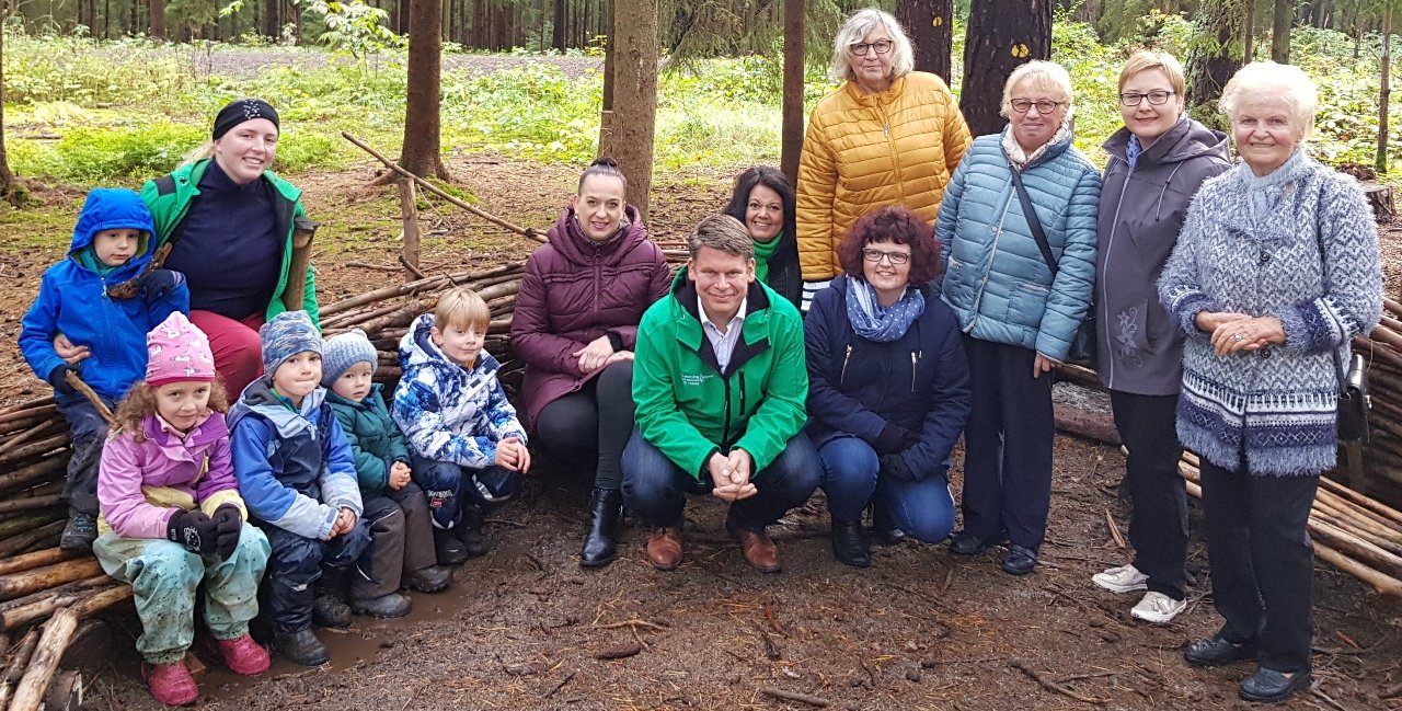 Kindergarten im Wald funktioniert