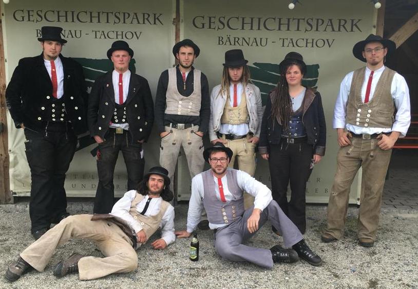 Wandergesellen kommen zum Steintreffen nach Bärnau
