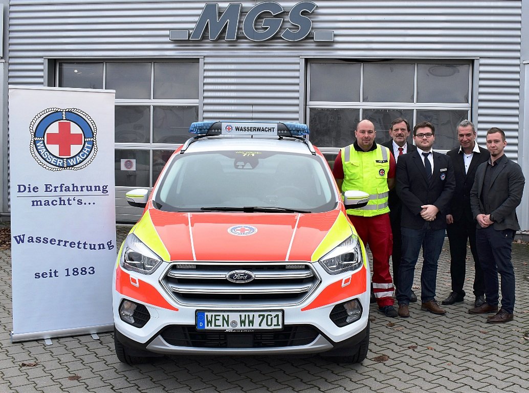 Neuer Kommandowagen für die Wasserrettung
