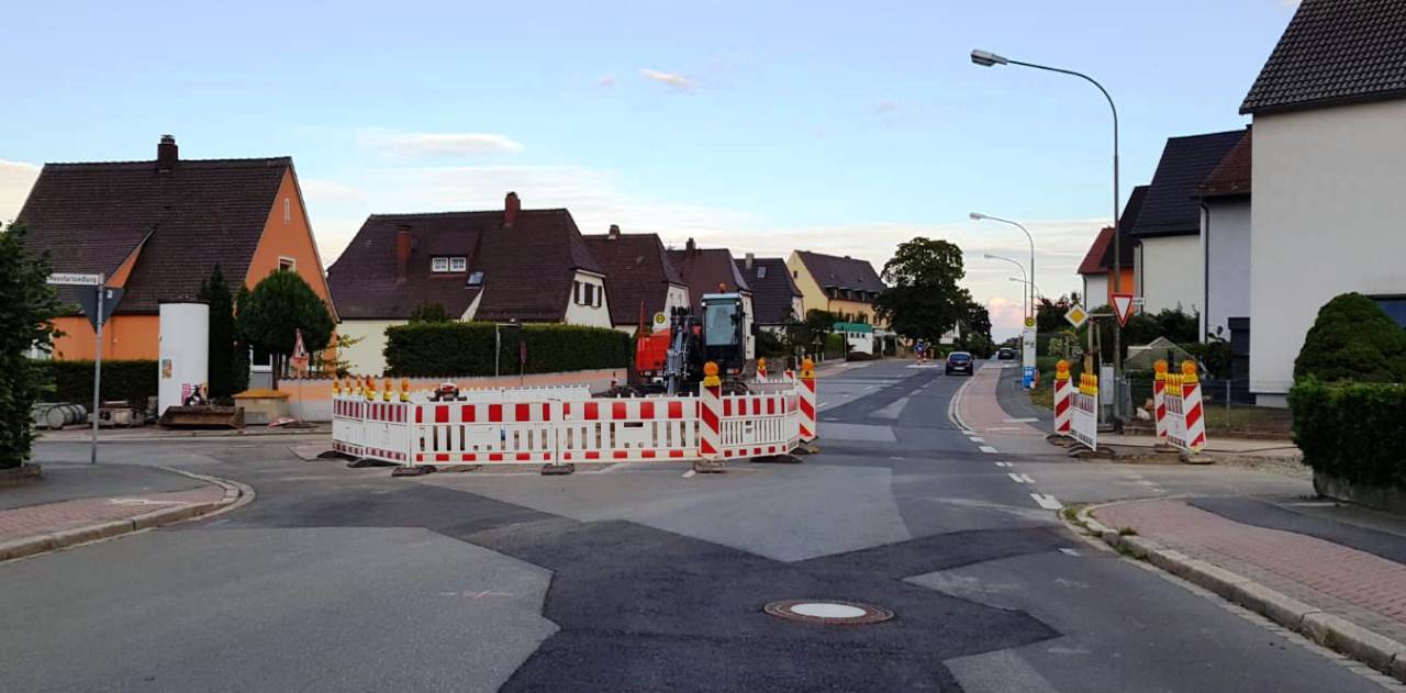 Mooslohstraße gesperrt – Bushaltestelle verlegt