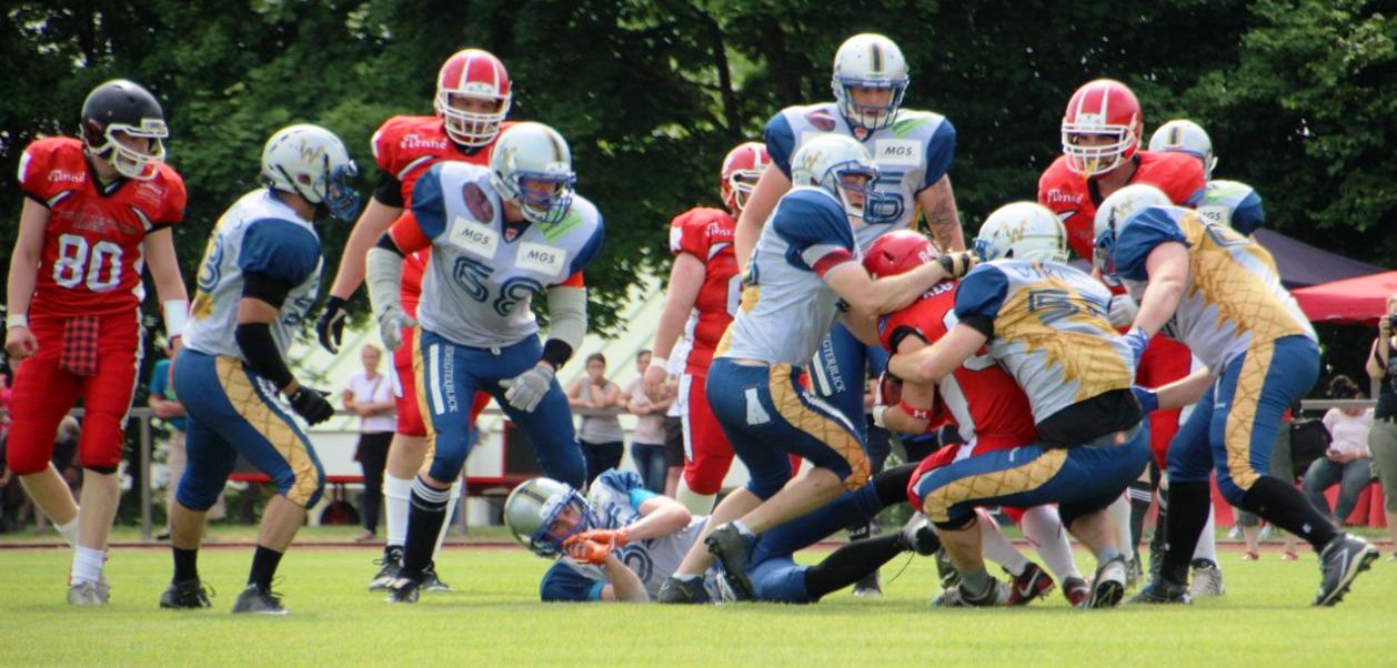 Zweites Heimspiel für Weidener Footballer: Weiden Vikings vs. Royals Regensburg
