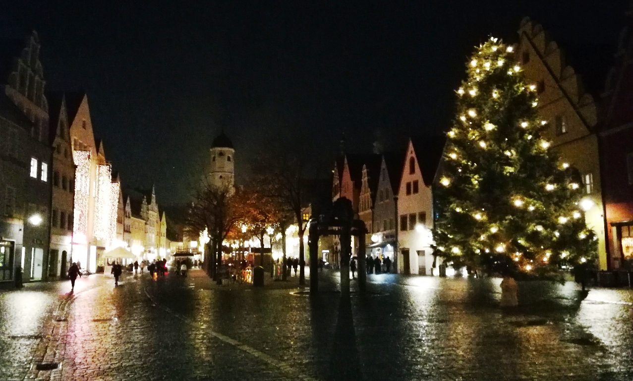 Weihnachtliche Atmosphäre in der Innenstadt