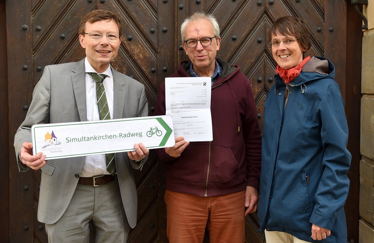 Finanzieller Rückenwind für Simultankirchen-Radweg
