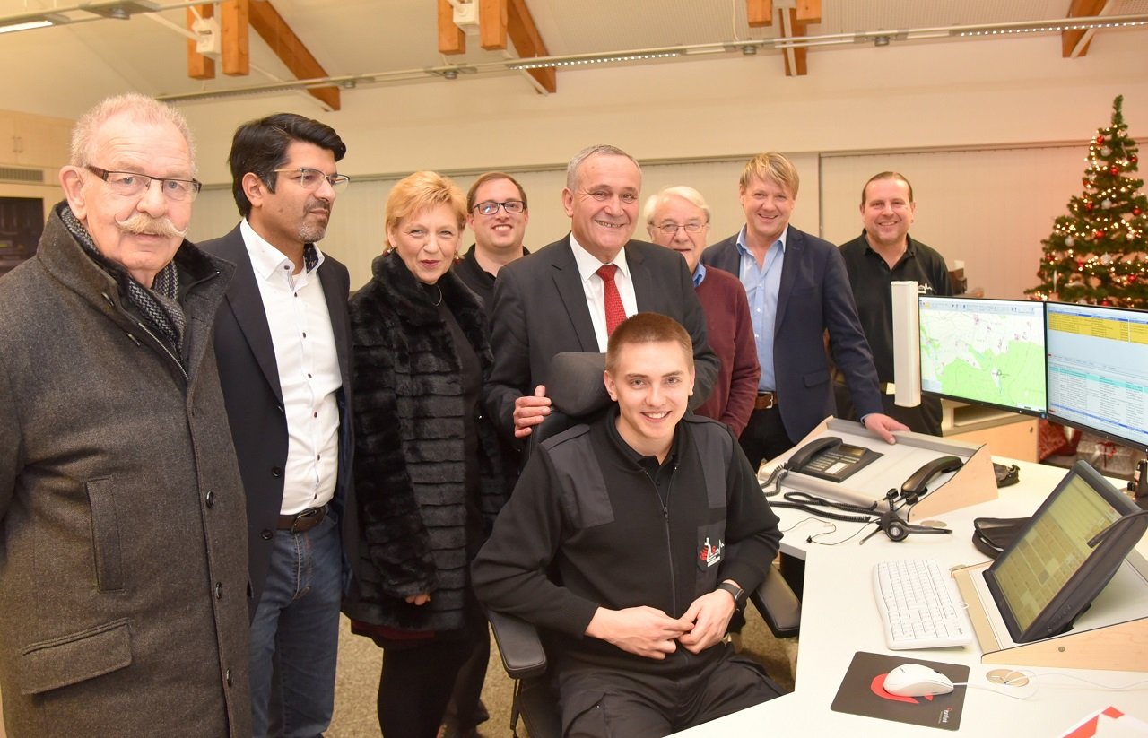 Weihnachtsbesuch vom Oberbürgermeister