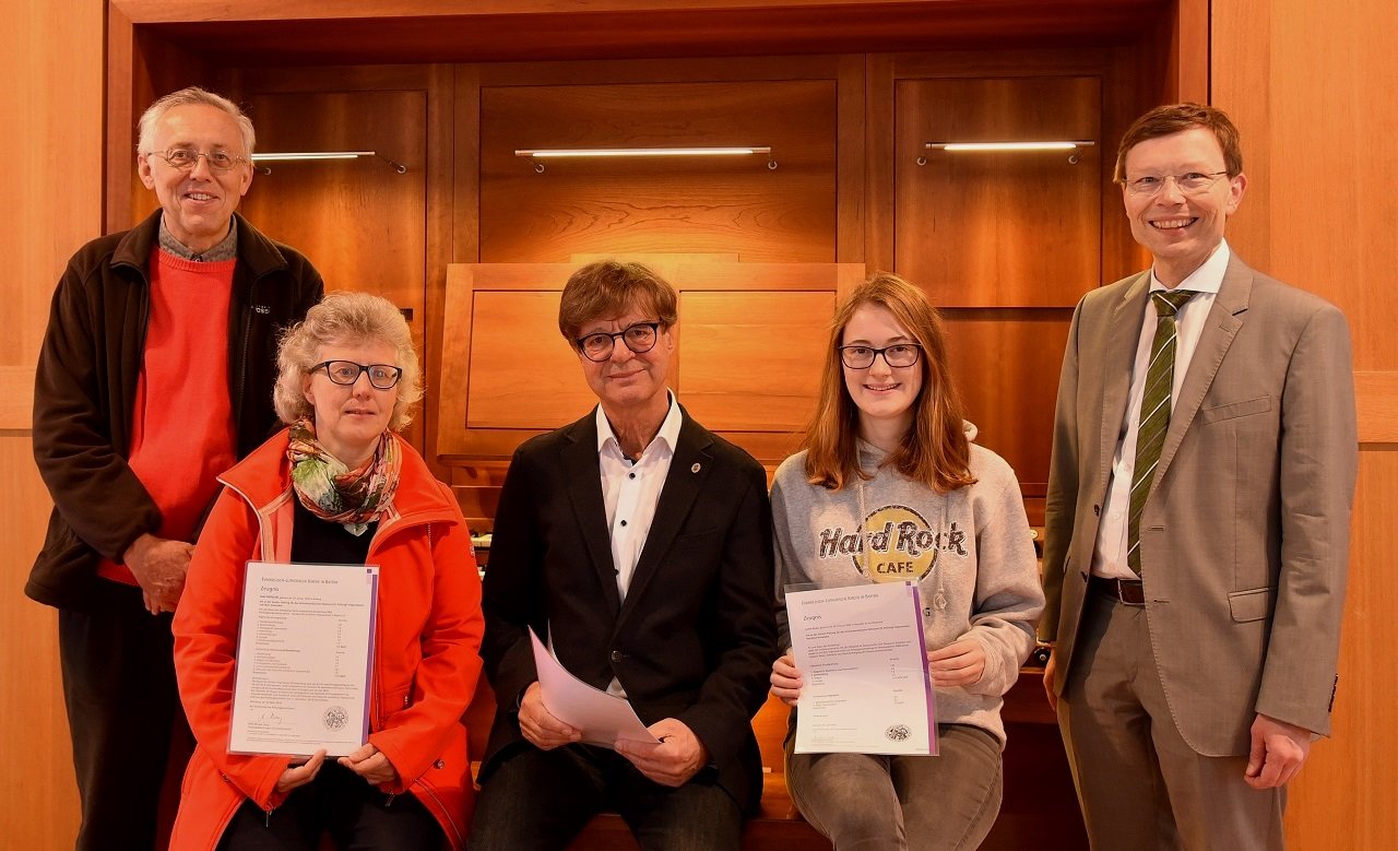 Zertifikate für drei neue Kirchenmusiker