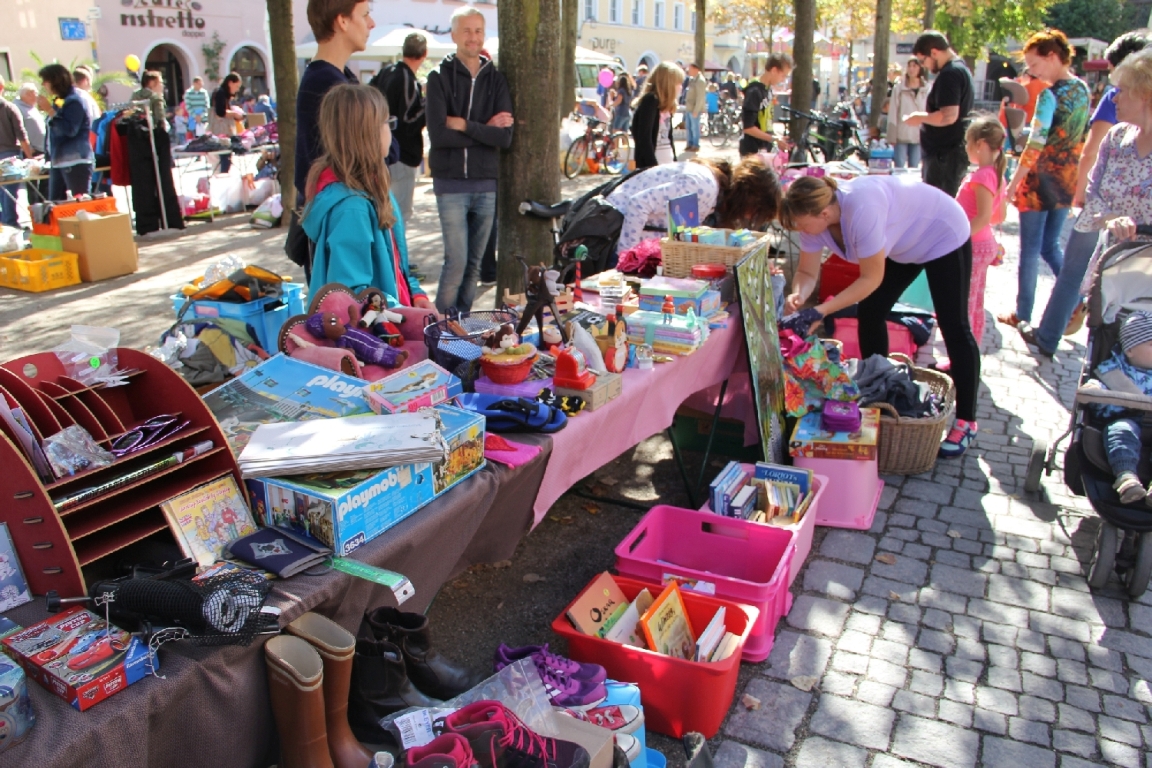 Jetzt anmelden: Kinderflohmarkt am Weidener Herbstfest