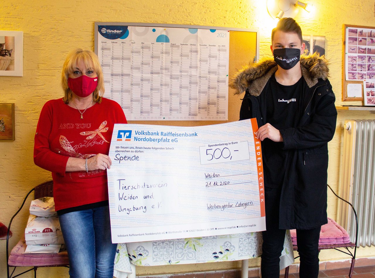 Werbeagentur Lebegern greift Tierschutzverein unter die Arme