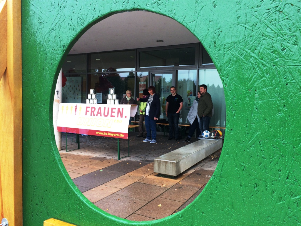 Junge Union und Frauen Union unterstützten das Weltbürgerfest