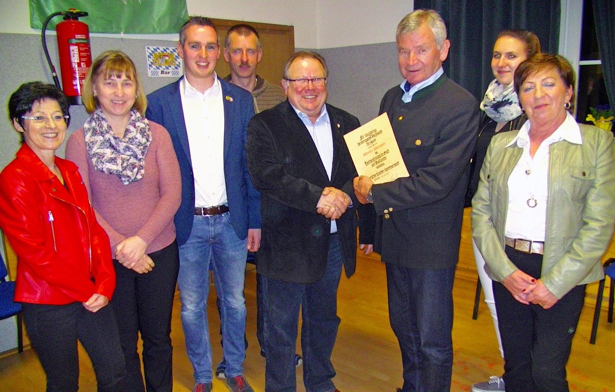 Gold und Brillanten für Werner Windisch