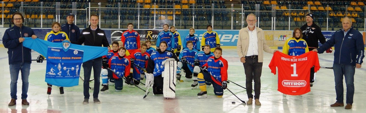 Eishockey-Nachwuchs glänzt dank Hauptsponsor