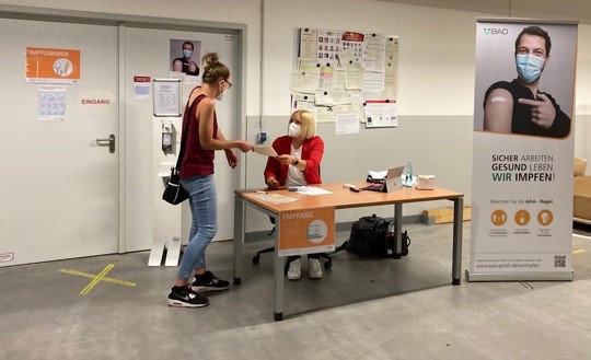 Witt Weiden startet Impfungen