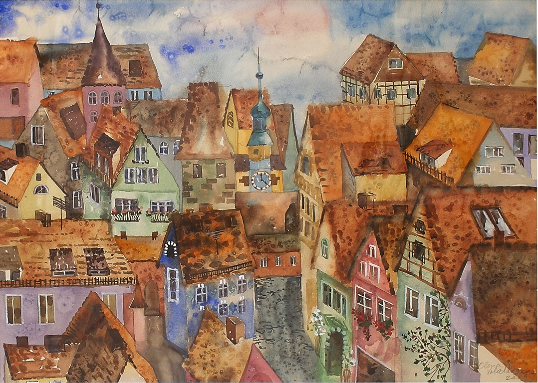 Ausstellung der Weidener Künstlerin Olena Volodarska
