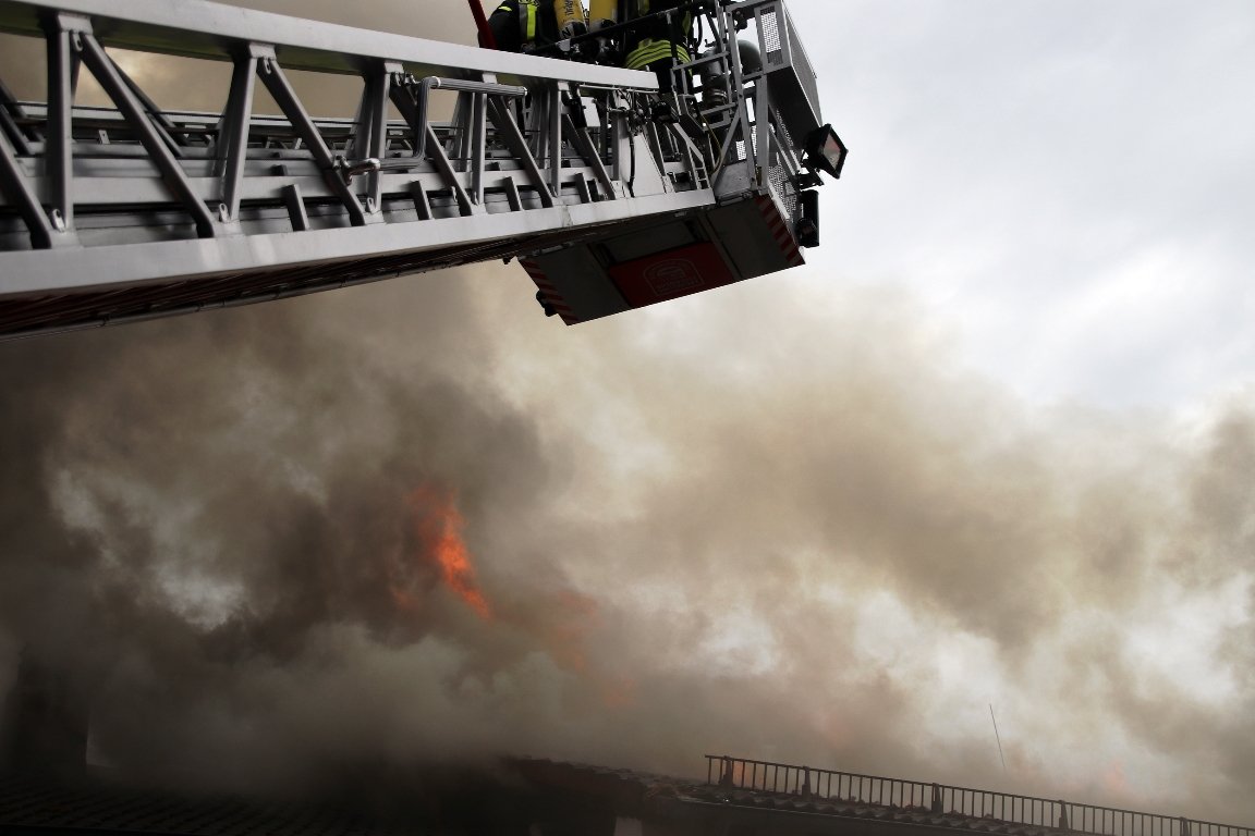 Fatales Feuer: Wohnhaus in Eschenbach brennt