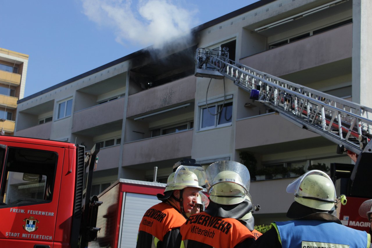 Über 100.000 Euro Schaden bei Wohnungsbrand