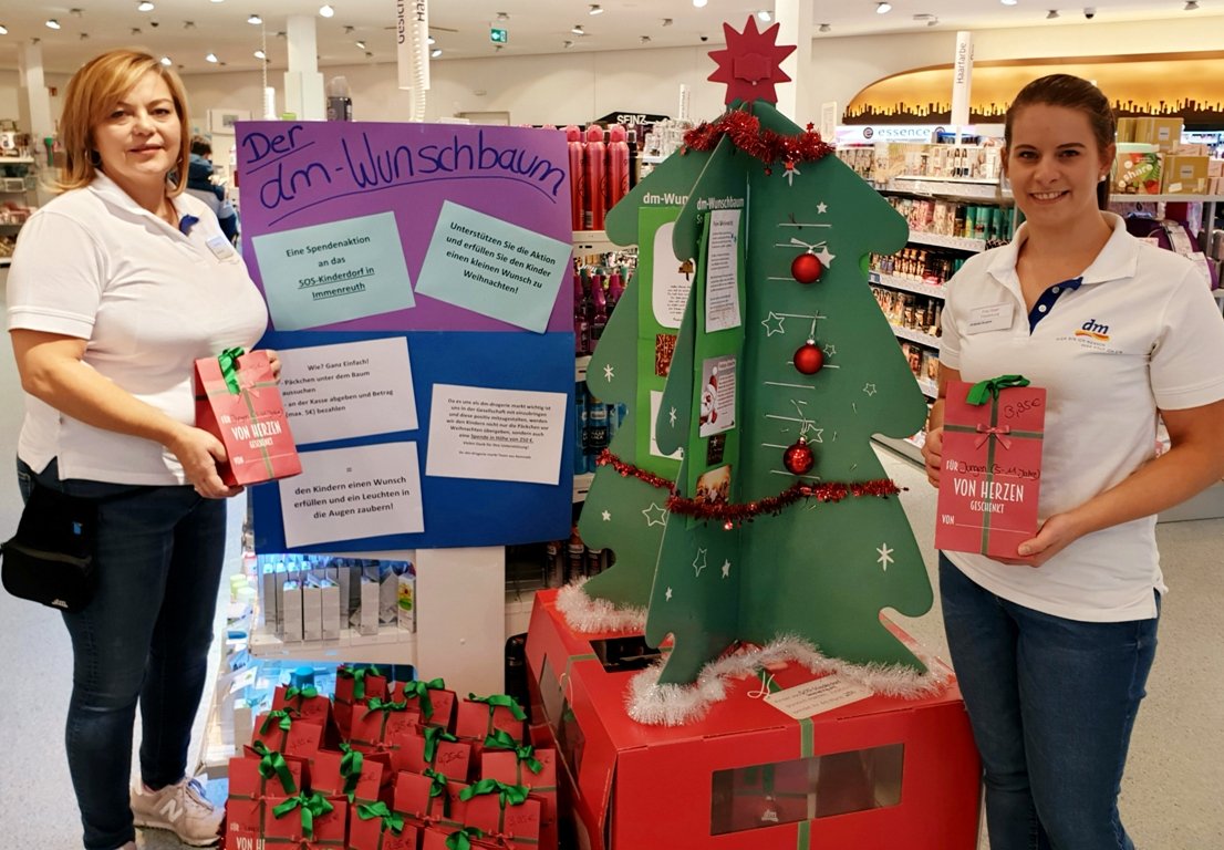 Wunschbaum für das Kinderdorf