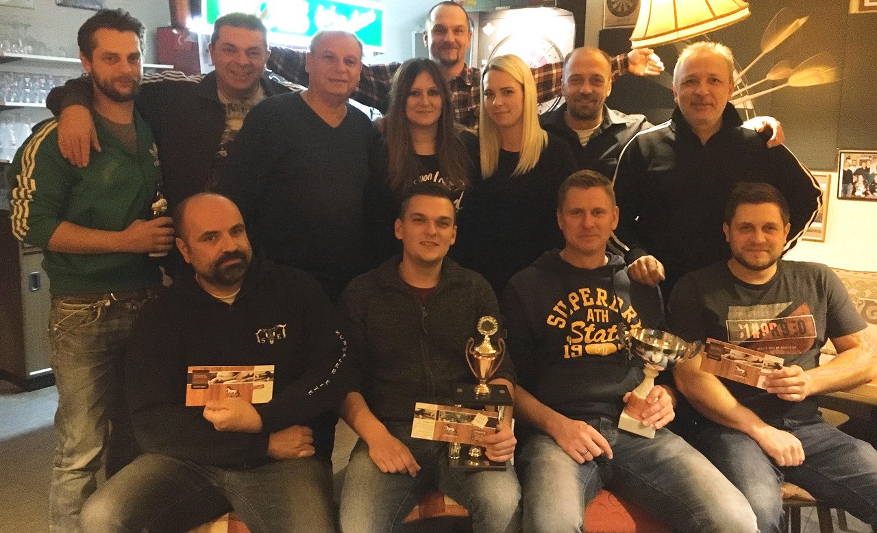Dartspieler treffen für den guten Zweck