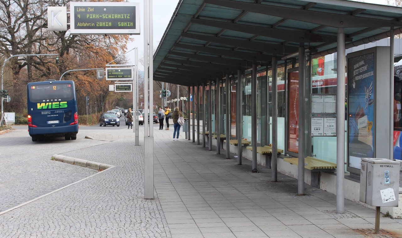 Pure Zerstörungswut am ZOB