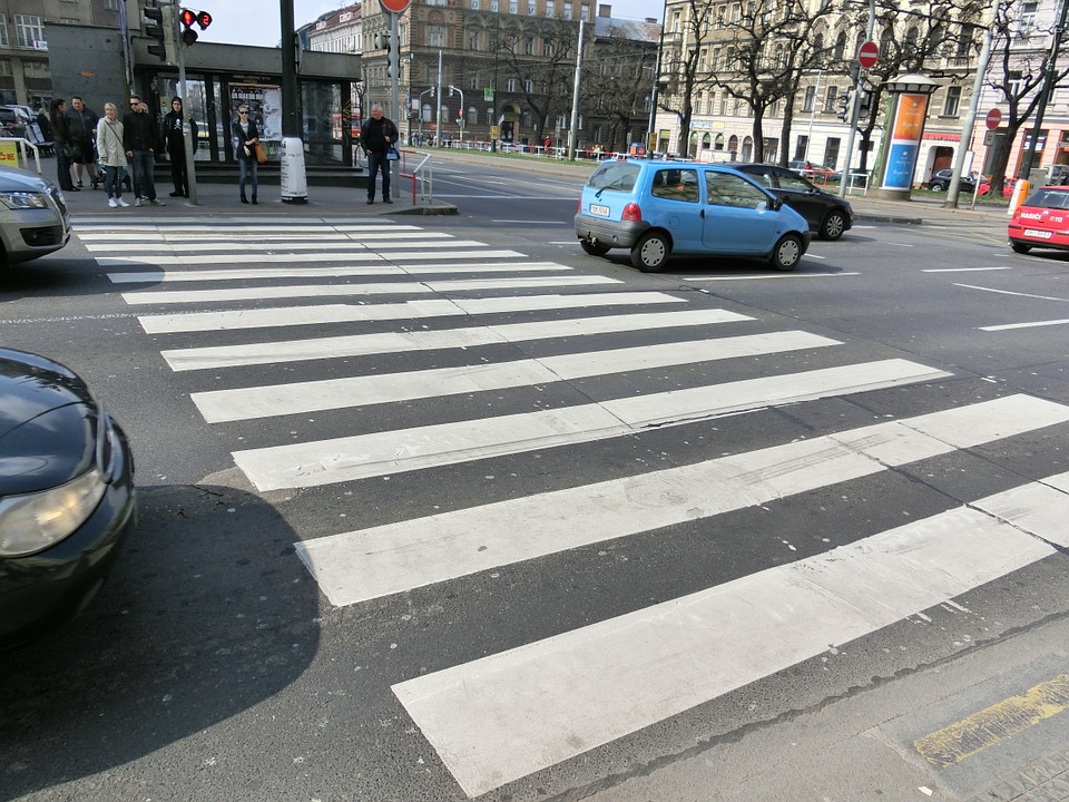 Auffahrunfall an Zebrastreifen
