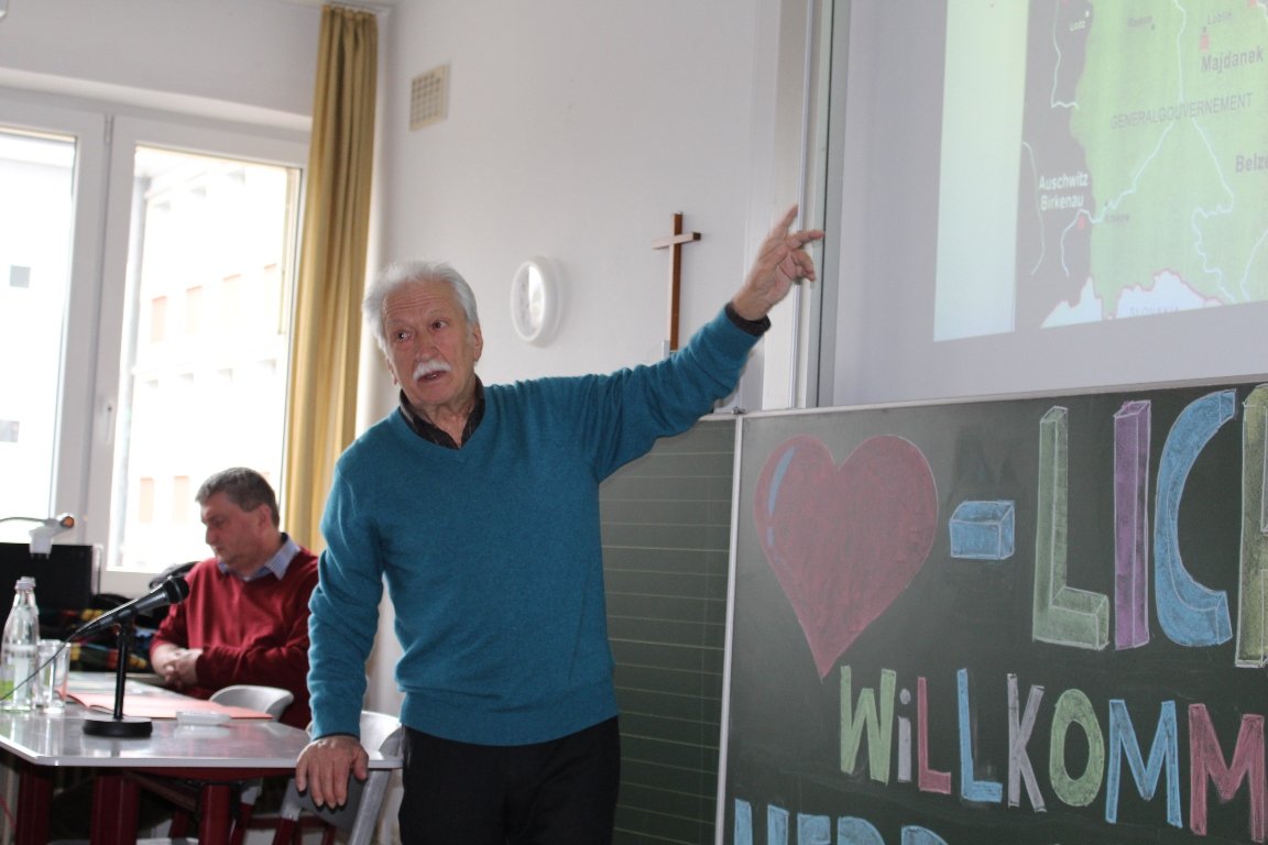 Ernst Grube berichtet von Holocaust in Sulzbach-Rosenberg