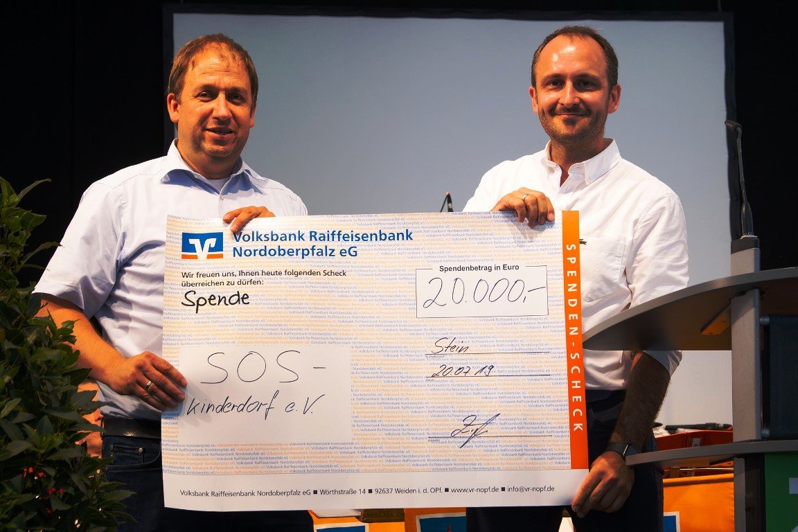 20.000 Euro Spende für Kinderdorf