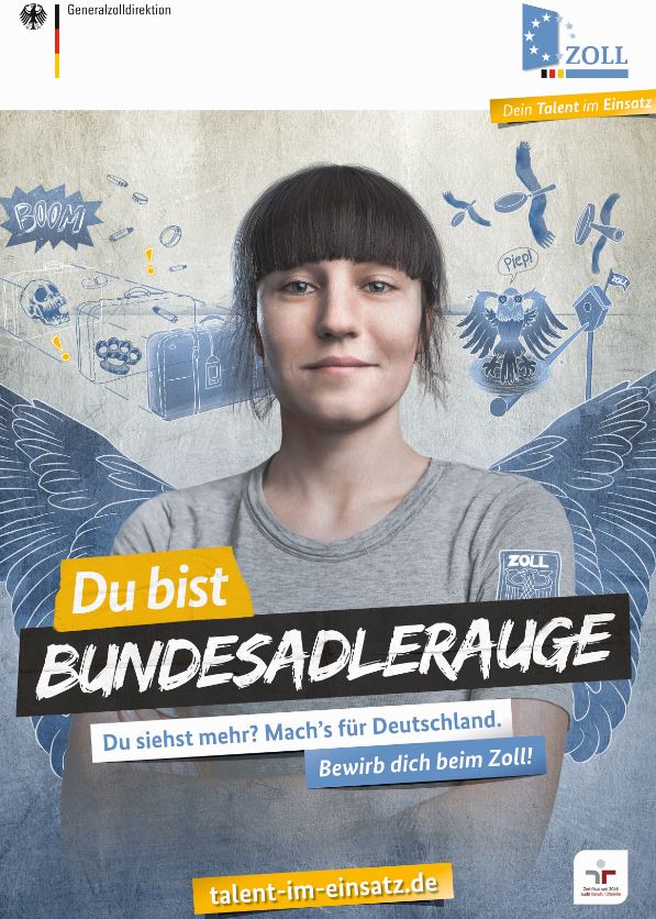Zoll sucht Nachwuchskräfte: 2017 1.400 Auszubildende eingestellt