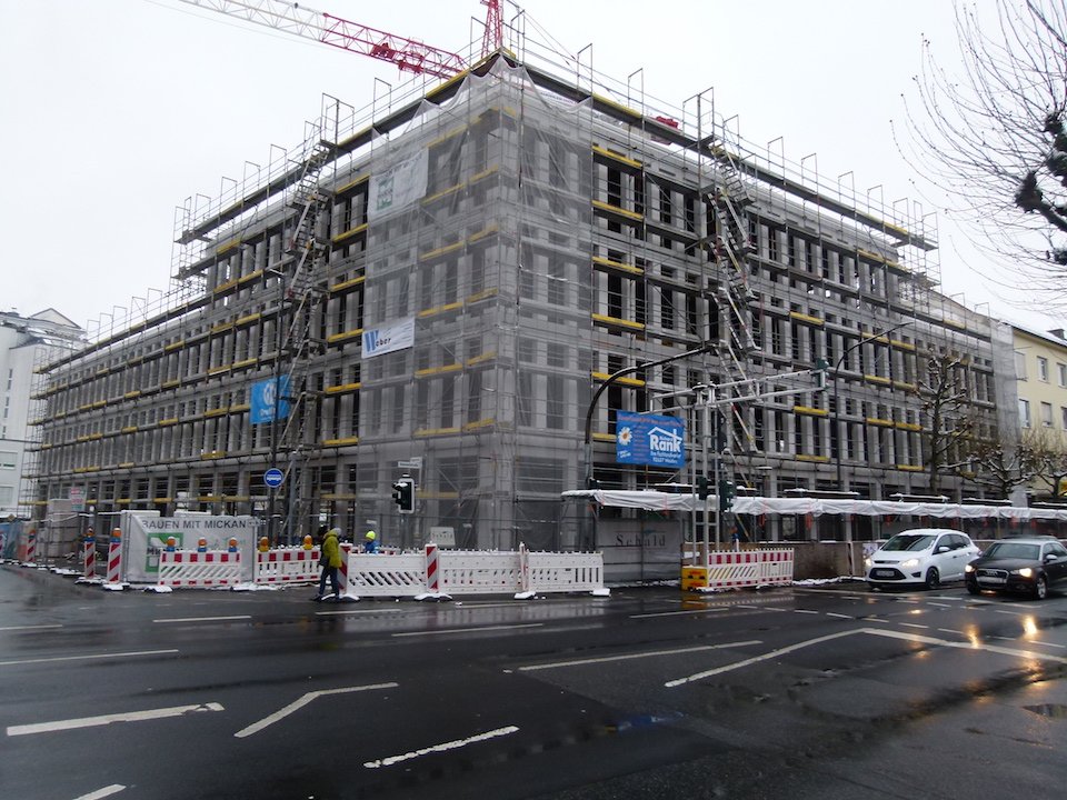 Kleines Richtfest für ein großes Projekt