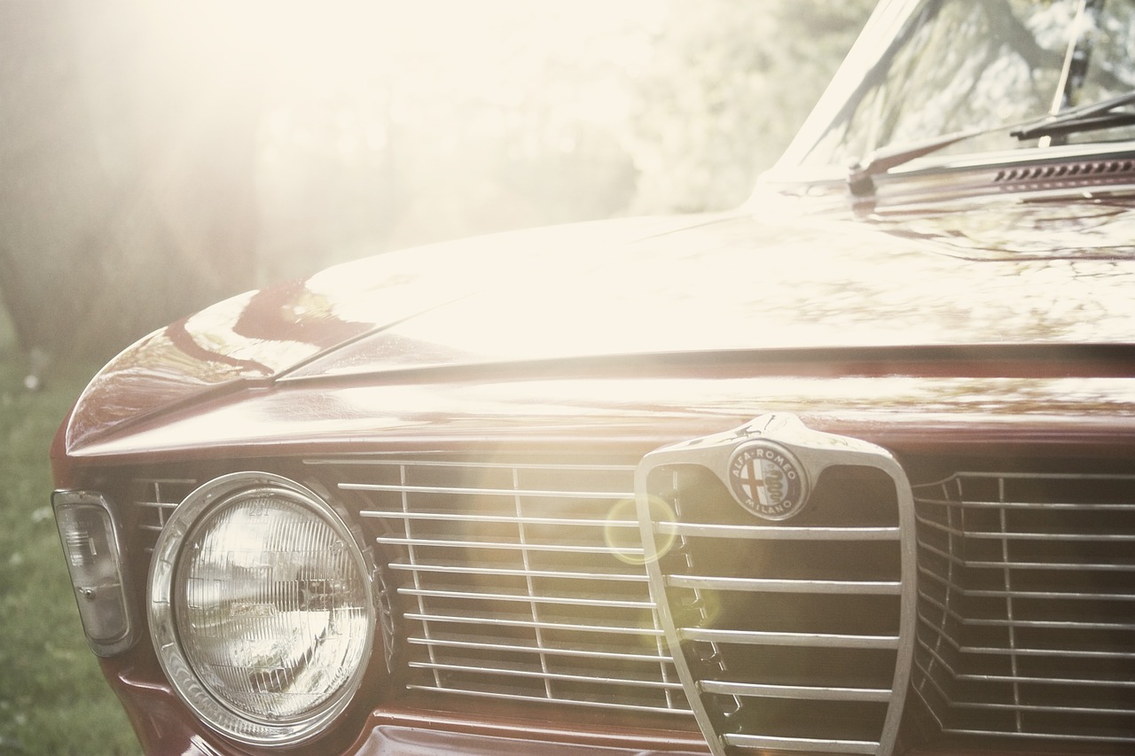 Gesucht: Beschädigter Alfa Romeo