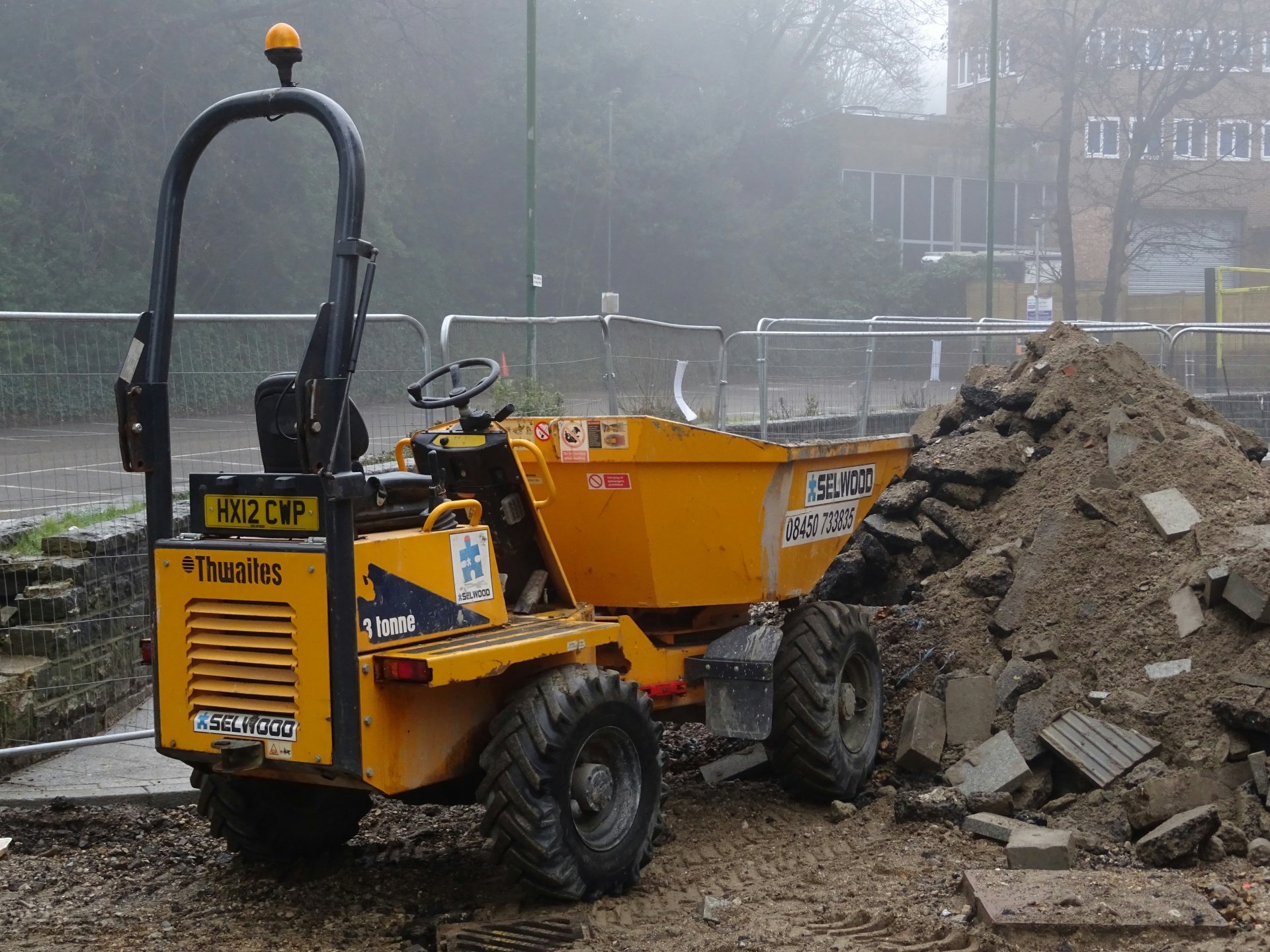 Dumper Kipper gestohlen