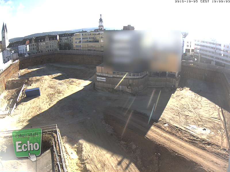 Stadtgalerie Baustelle: Jetzt geht’s in die Höhe
