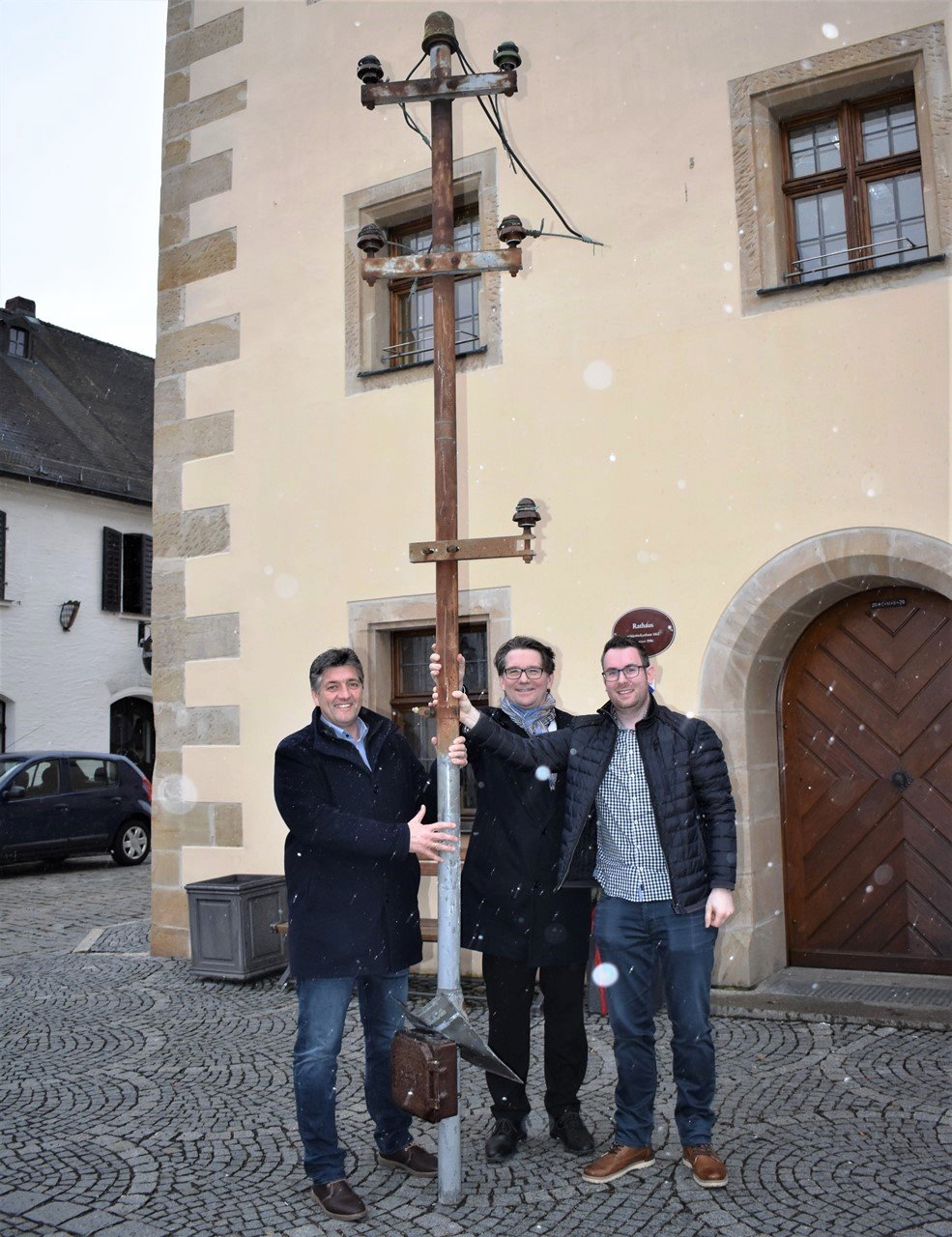 Der letzte Dachständer in Grafenwöhr ist abmontiert