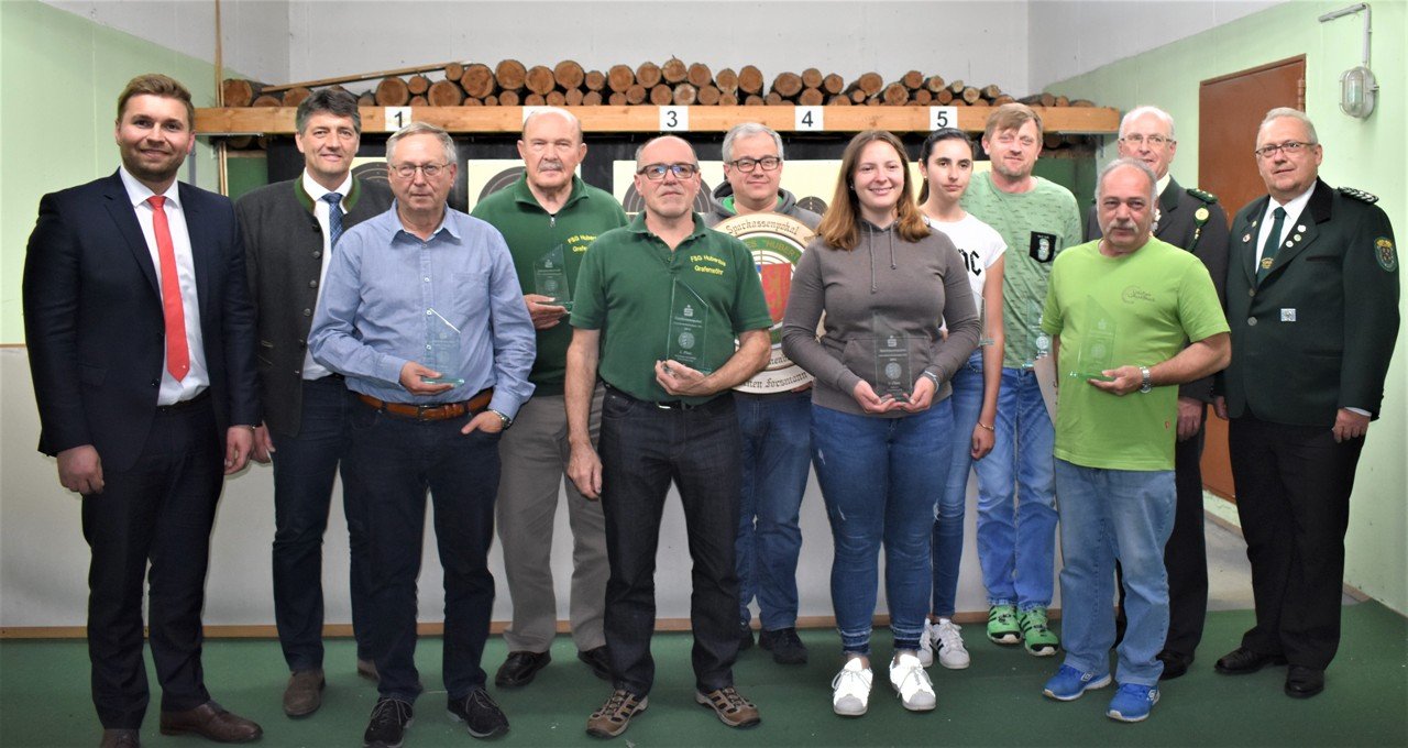 Fast 150 Schützen zum 50. Sparkassen-Pokalschießen