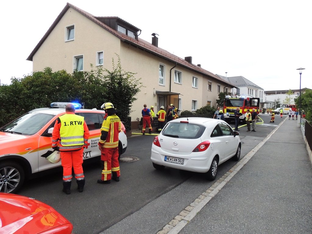 Großeinsatz wegen Elektroverteilerbrand