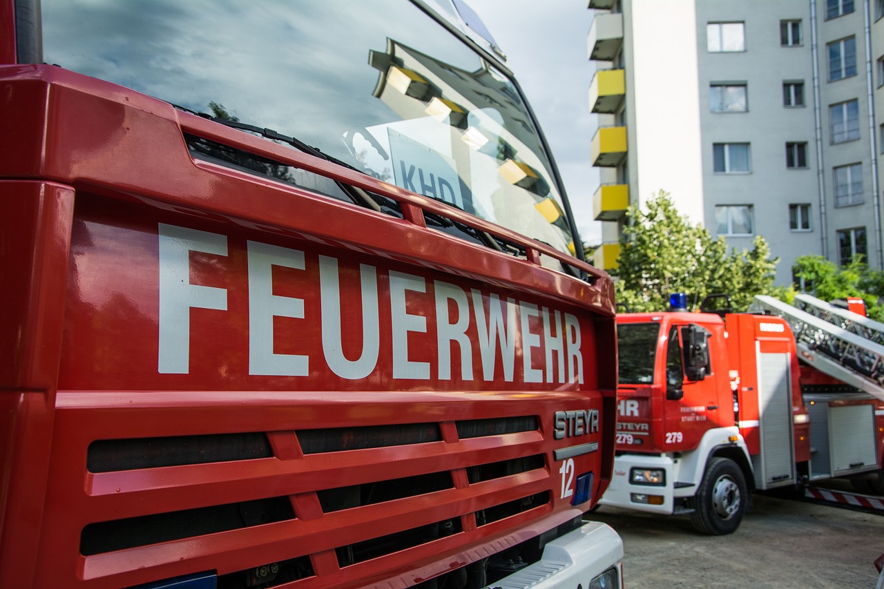 Feuer in Gewächshaus in Waidhaus