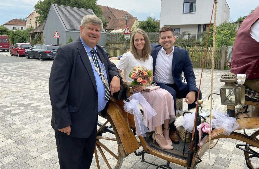 Mit der Pferdekutsche zum Standesamt
