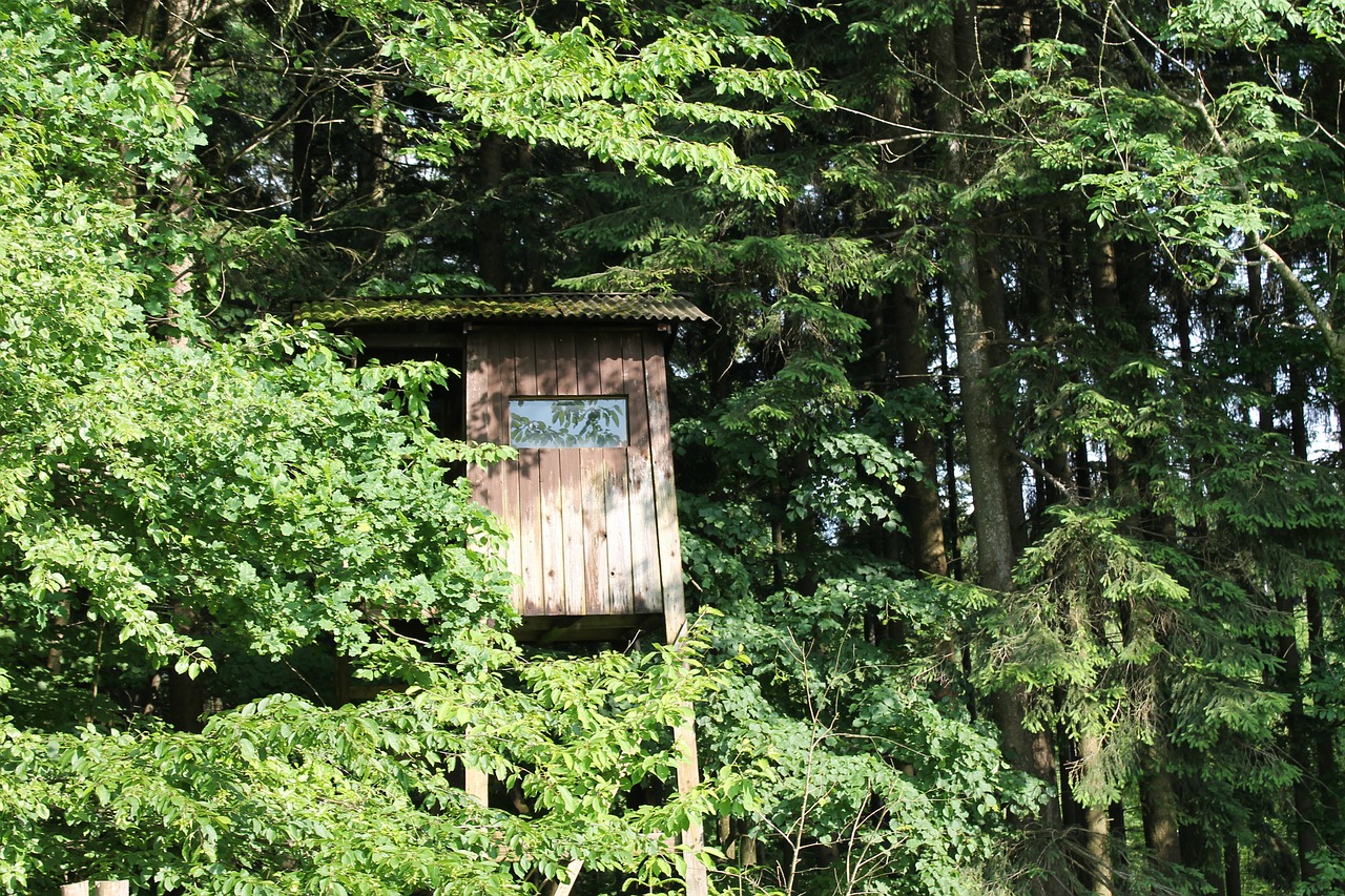 Jägersitze zerstört