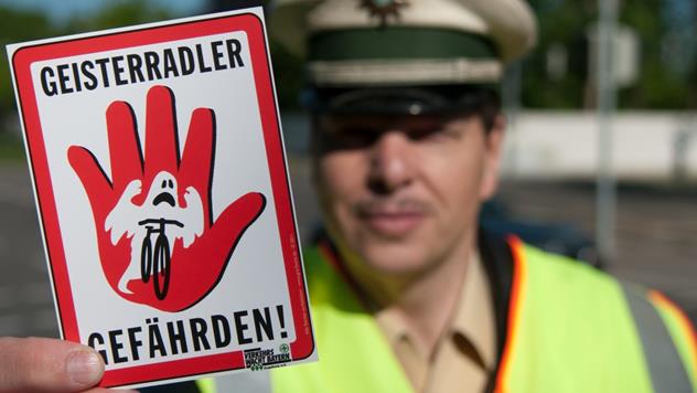 Geisterradler gefährden – Radfahrer verursachen Unfälle in Weiden
