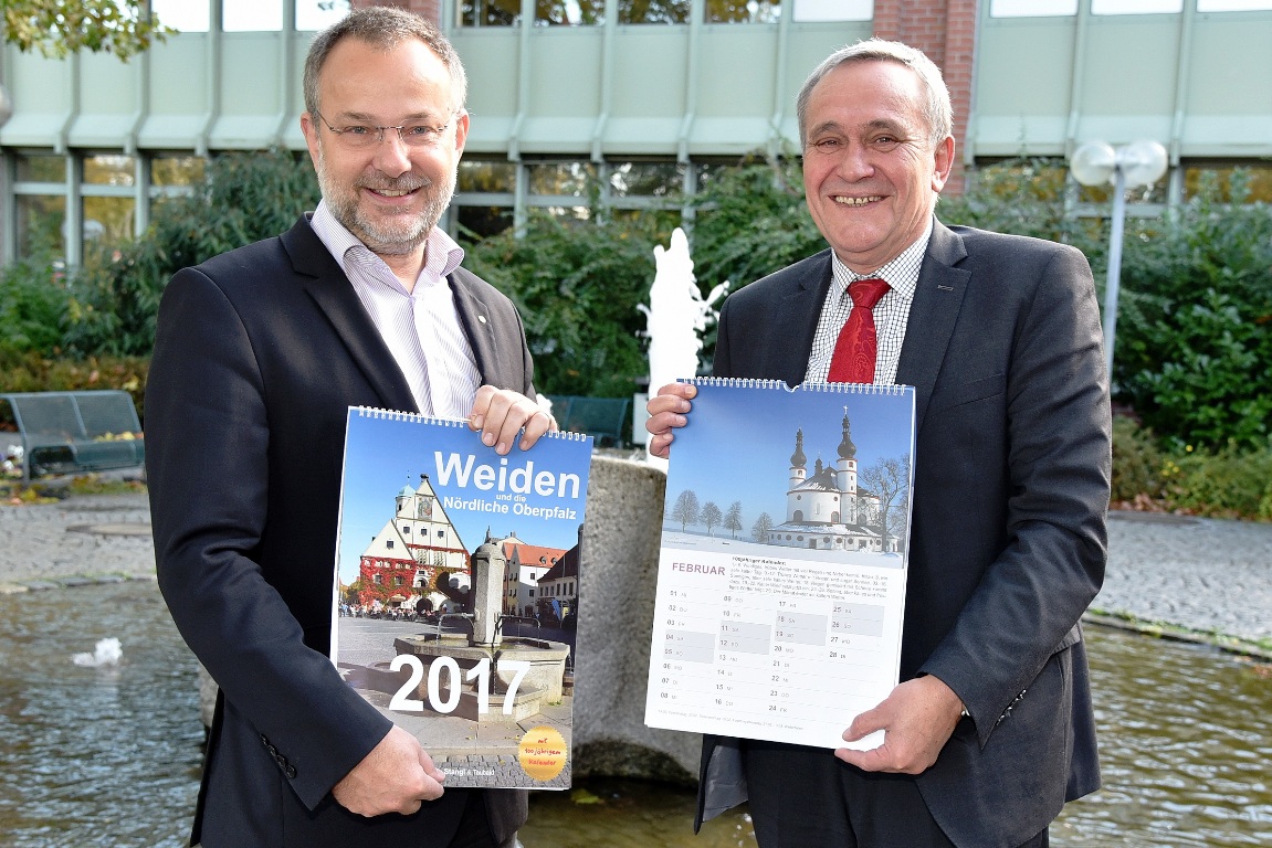 100-jähriger Kalender „Weiden und die nördliche Oberpfalz“