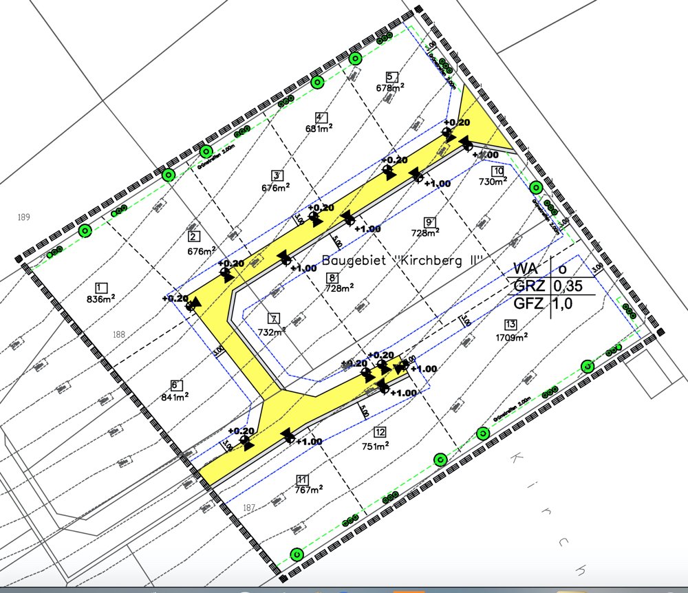 Wieder ein neues Baugebiet, das nicht zum Flächenspar-Plan passt