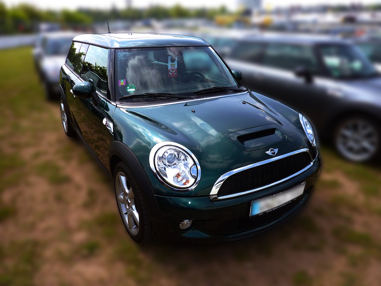 Mini Cooper ausgeschlachtet