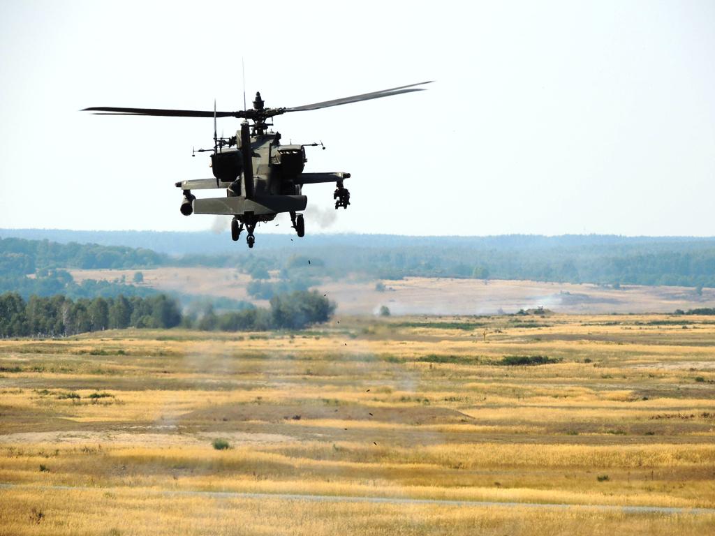 Apaches über Grafenwöhr