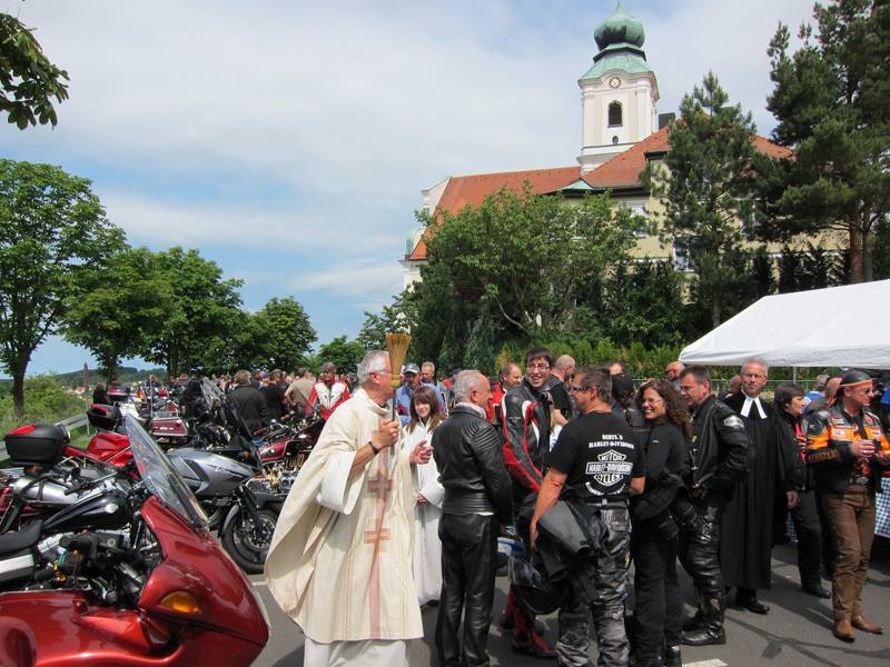 Motorradgottesdienst am Vatertag