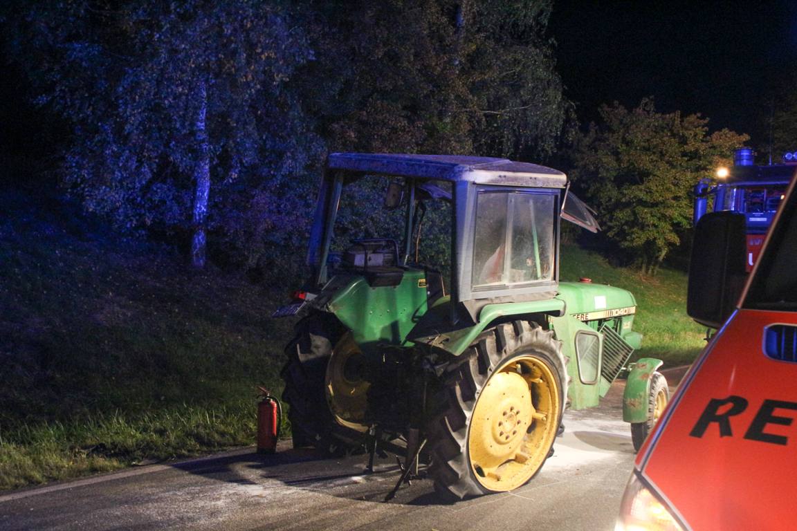 Vohenstrauß: Traktorfahrer verstirbt im Klinikum