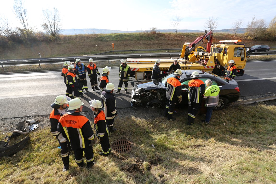 Eilmeldung: Schwerer Unfall auf A93 [Update]