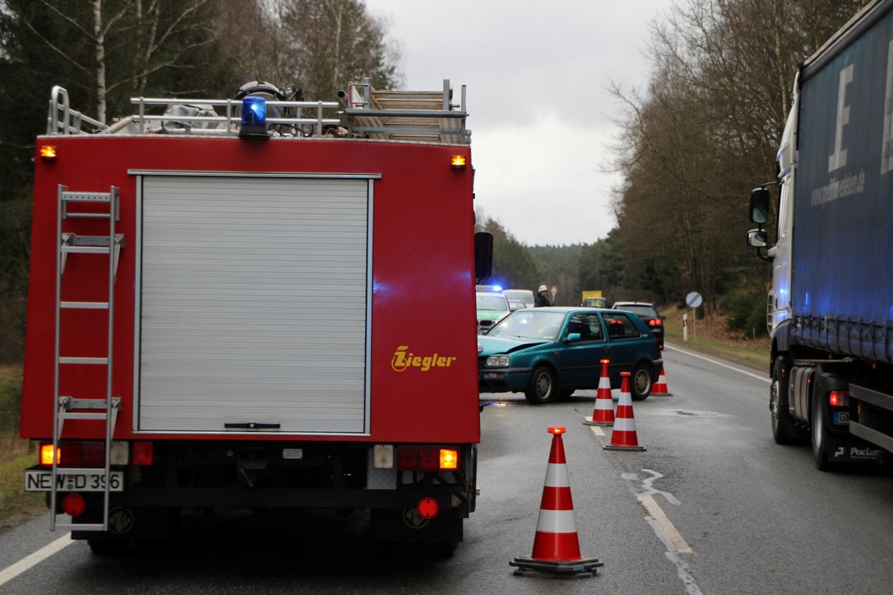 Auffahrunfall auf der B470