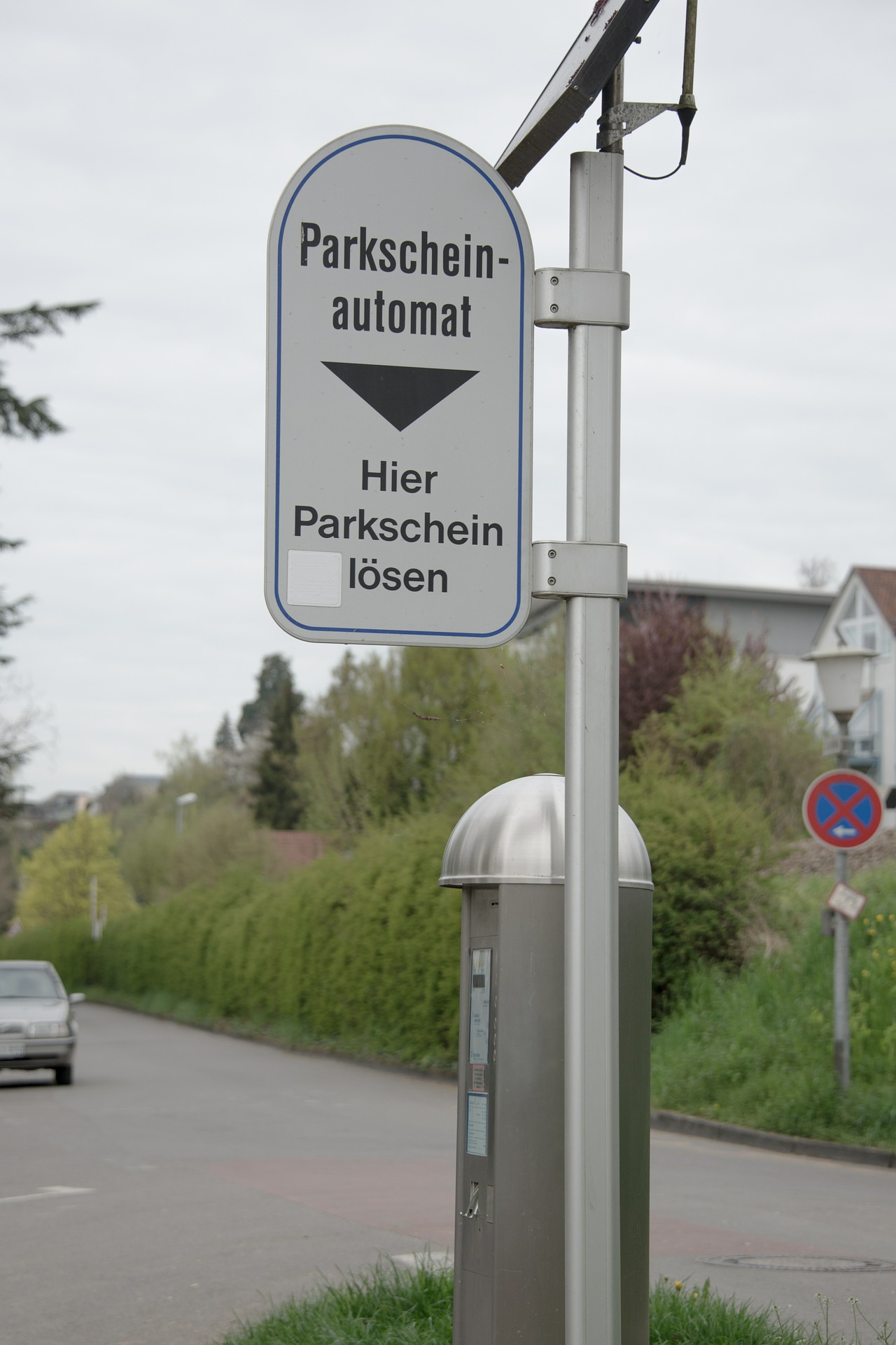 Parkscheinautomat geplündert