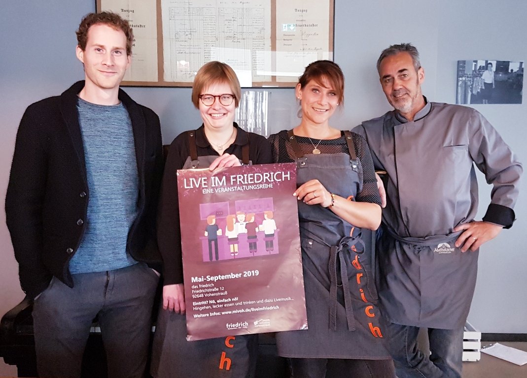 Kultur und Kulinarik: Live im Friedrich